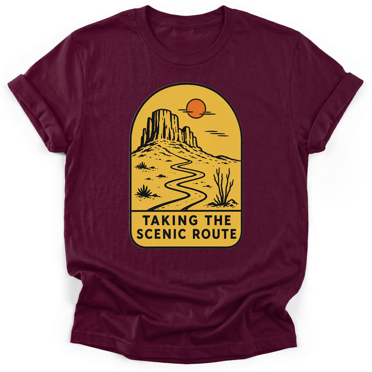 Sloth Hiking Club — maroon
