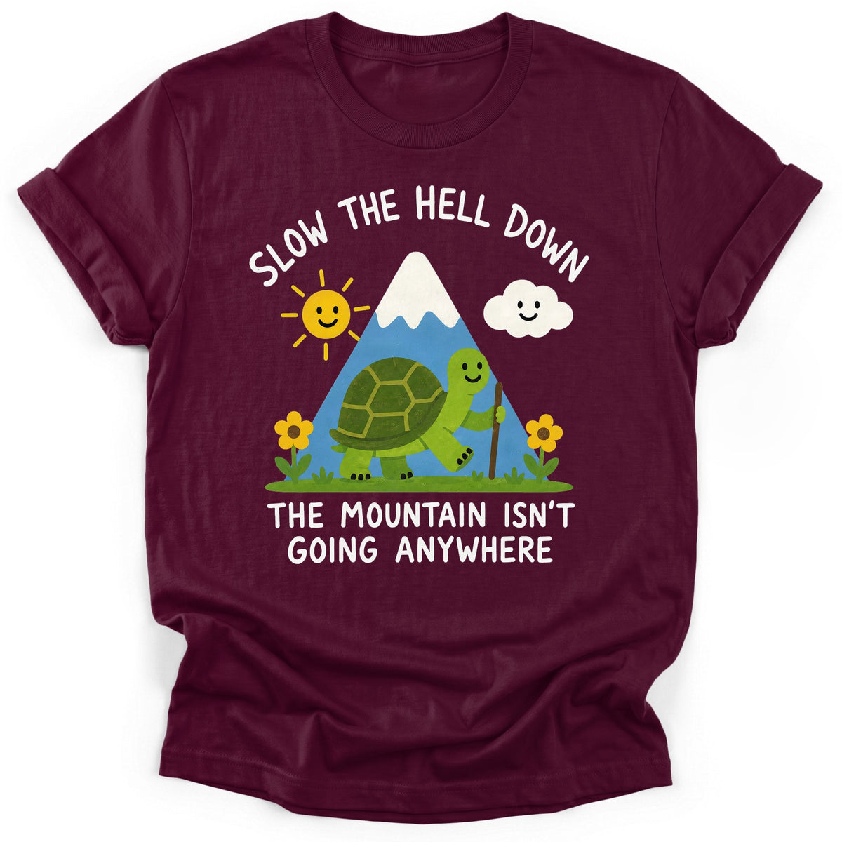 Sloth Hiking Club — maroon