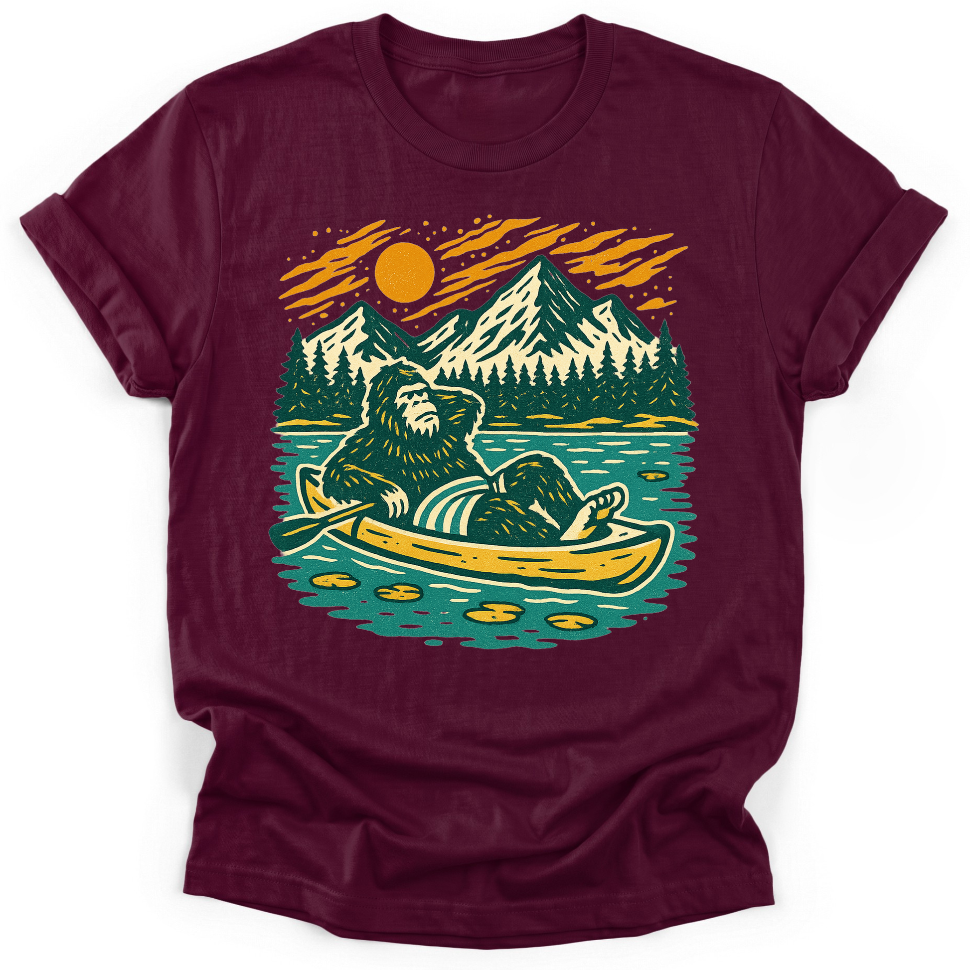 Sloth Hiking Club — maroon