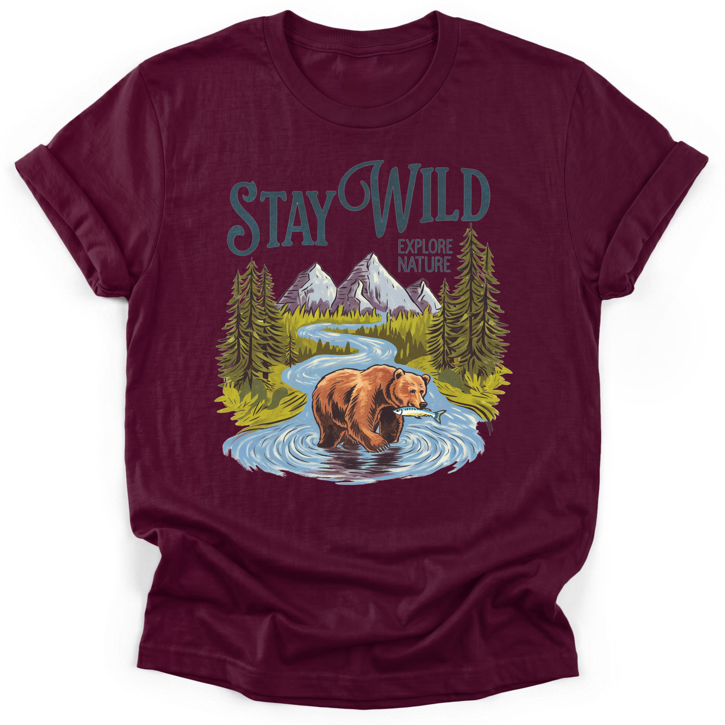 Sloth Hiking Club — maroon