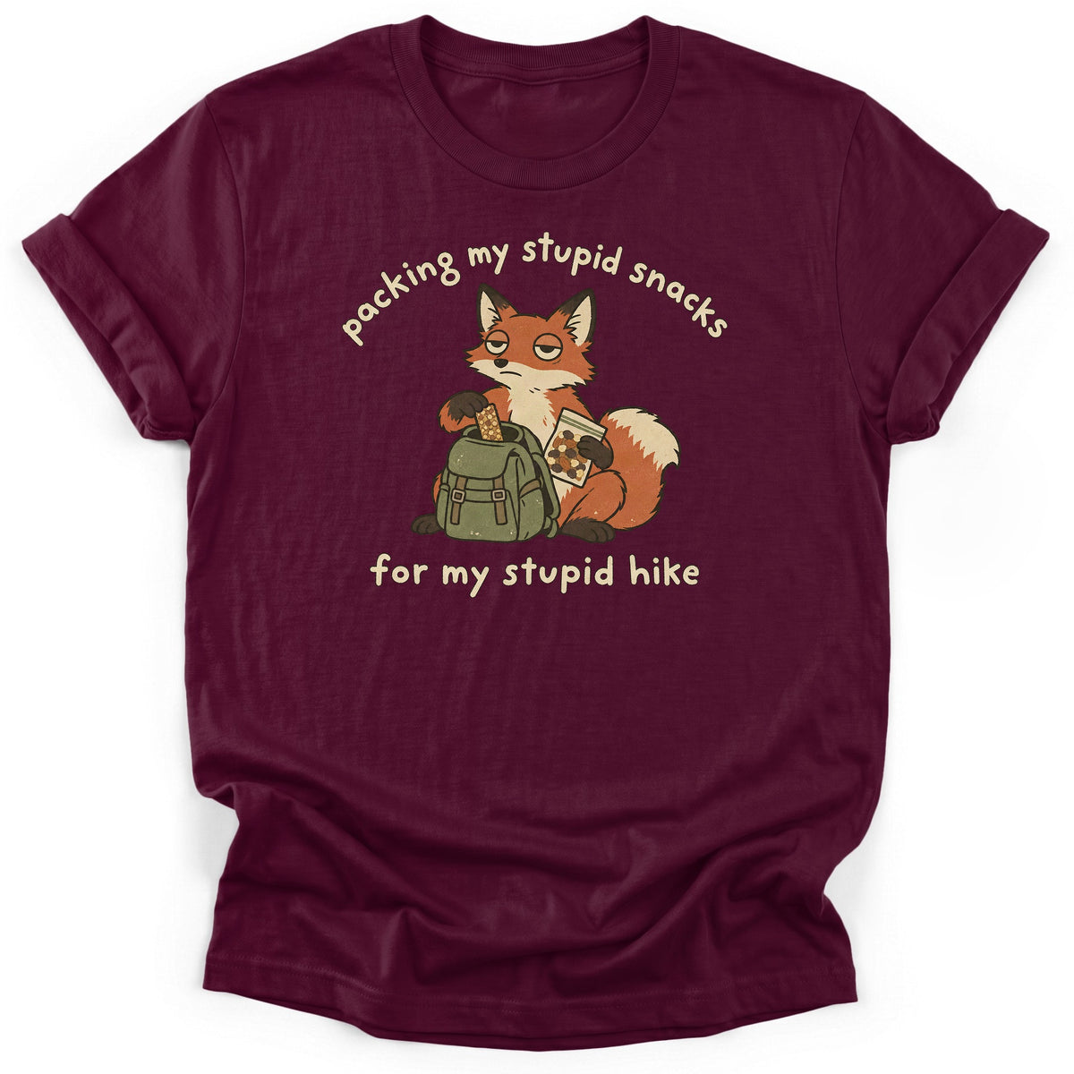 Sloth Hiking Club — maroon
