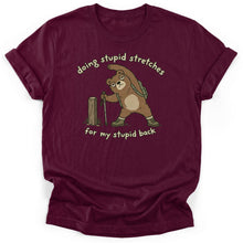 Sloth Hiking Club — maroon