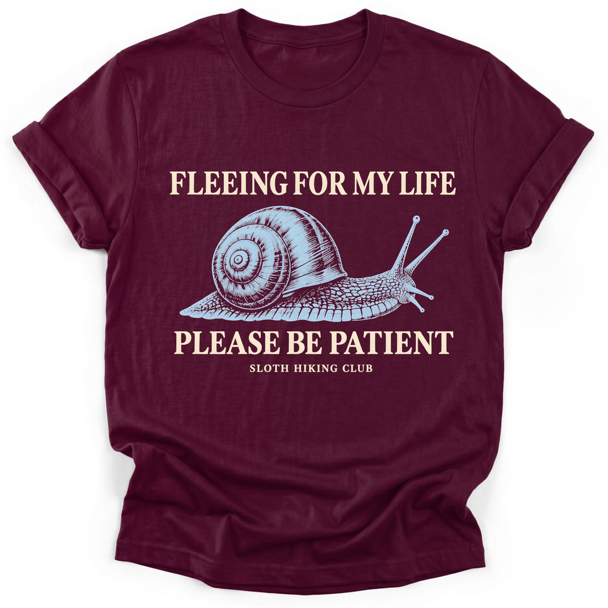Sloth Hiking Club — maroon