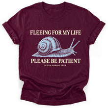 Sloth Hiking Club — maroon