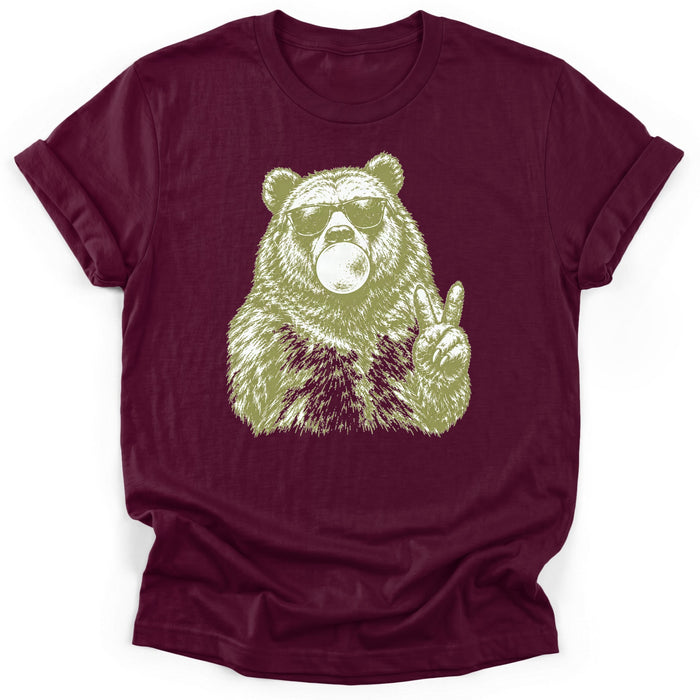 Peace Bear Bubblegum T-Shirt