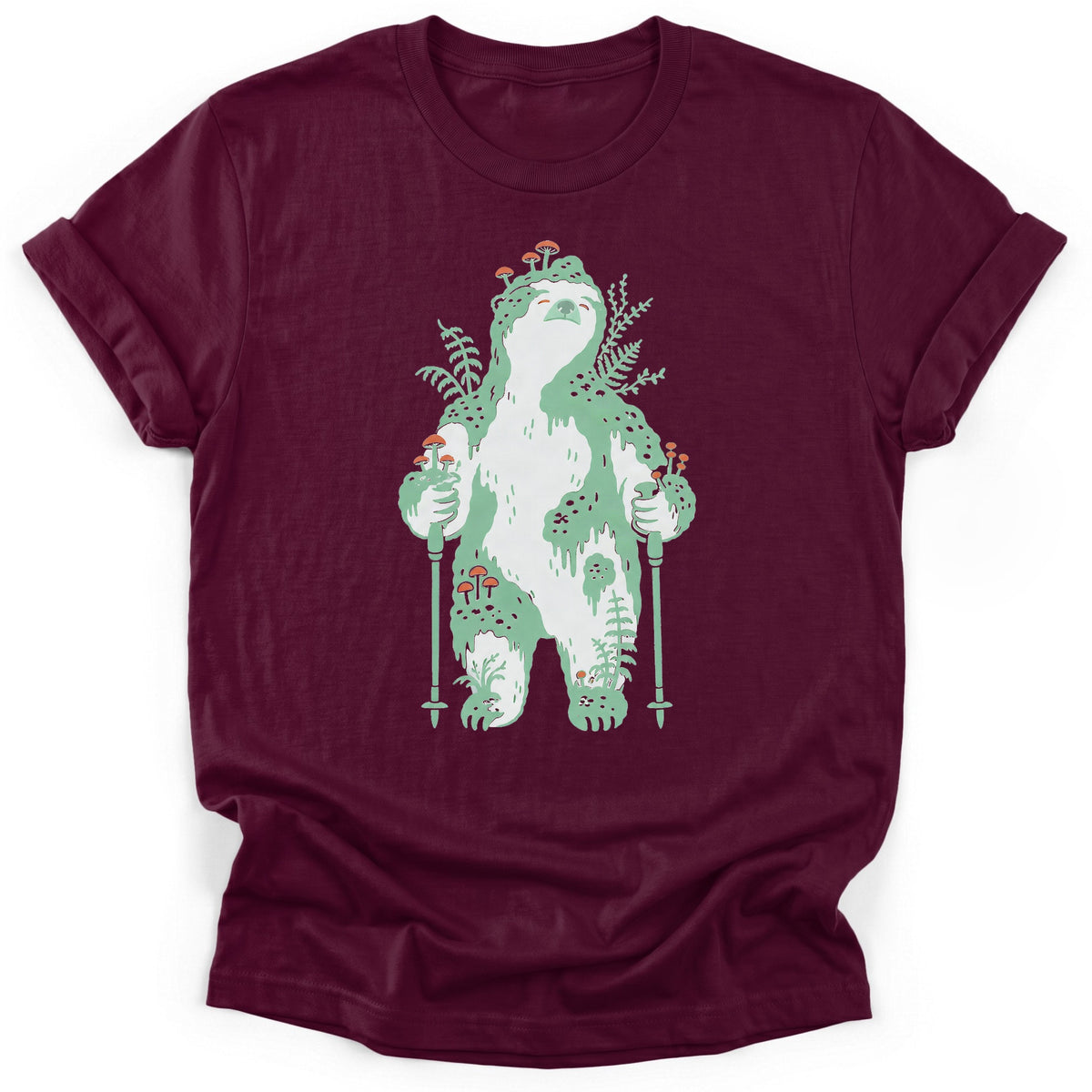 Sloth Hiking Club — maroon