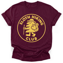 Sloth Hiking Club — maroon