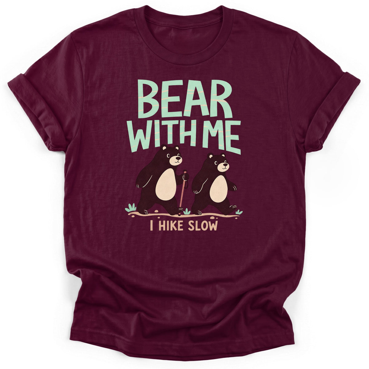 Sloth Hiking Club — maroon