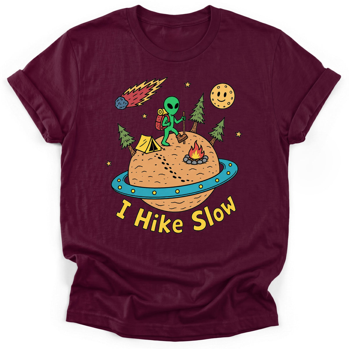 Sloth Hiking Club — maroon