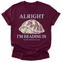 Sloth Hiking Club — maroon