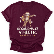 Sloth Hiking Club — maroon
