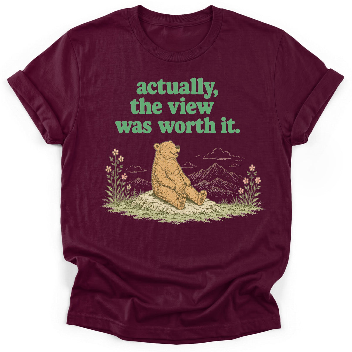 Sloth Hiking Club — maroon