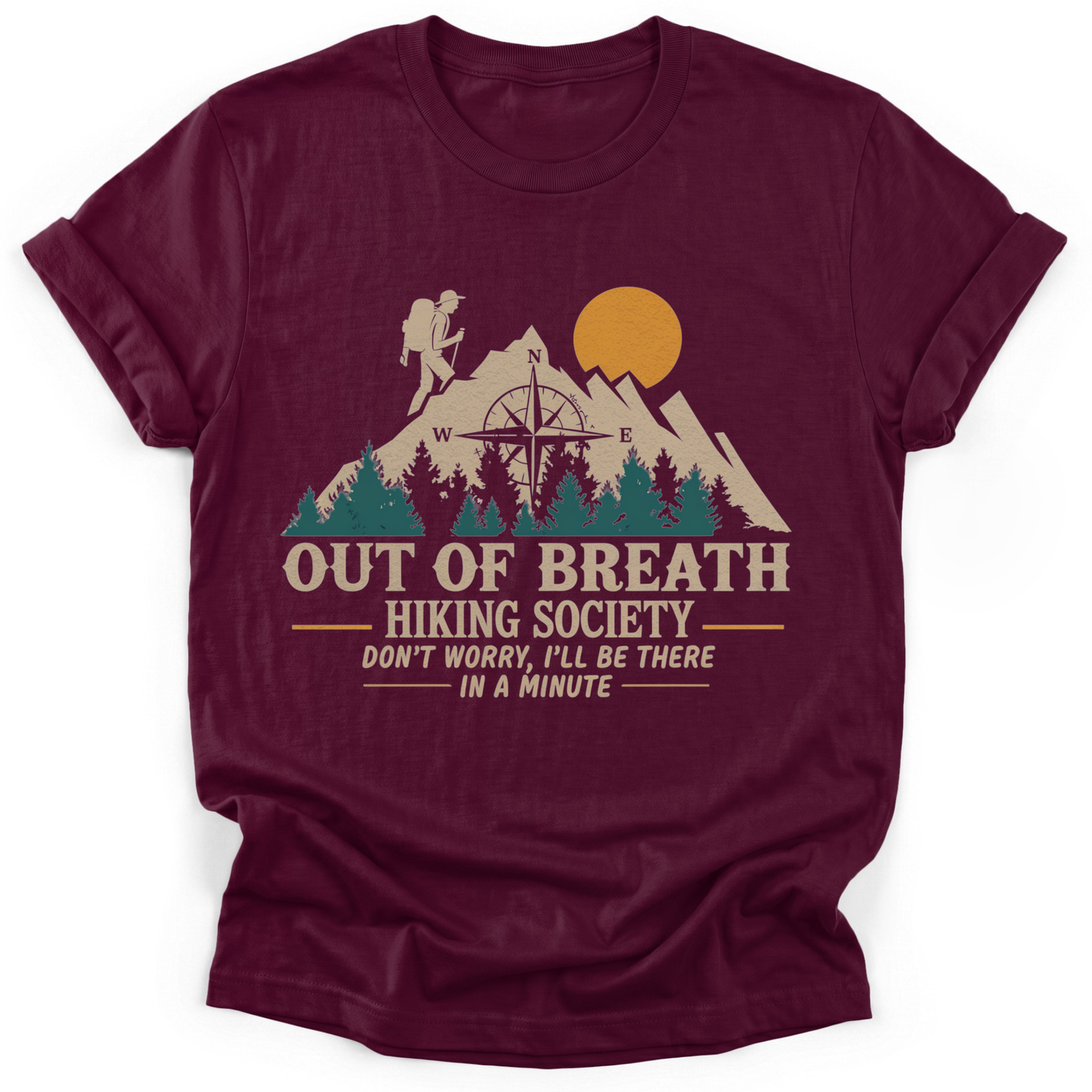 Sloth Hiking Club — maroon