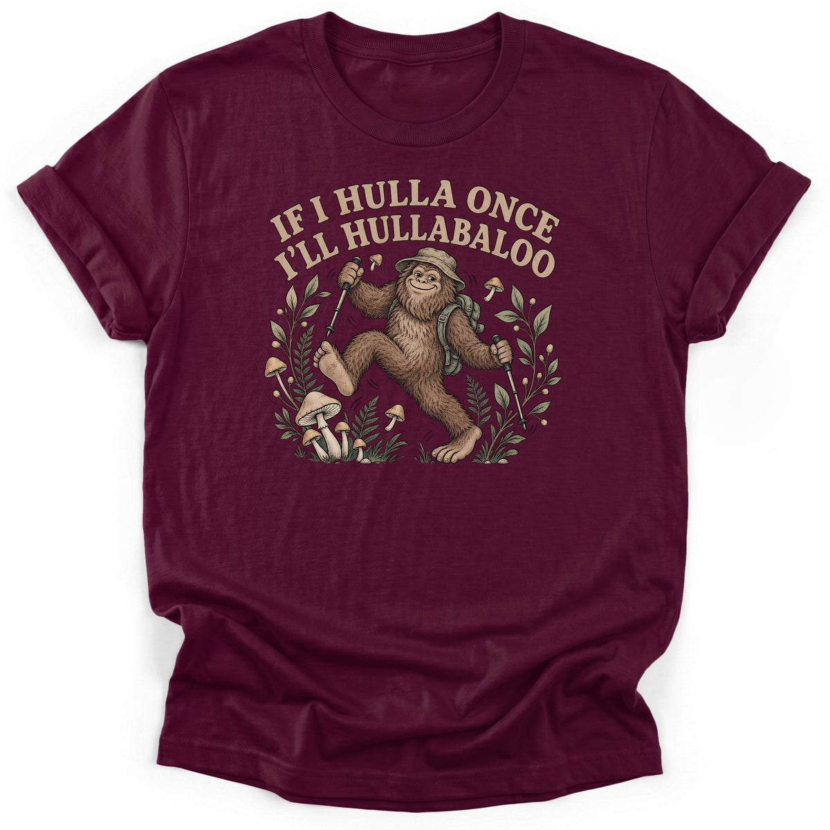Sloth Hiking Club — maroon