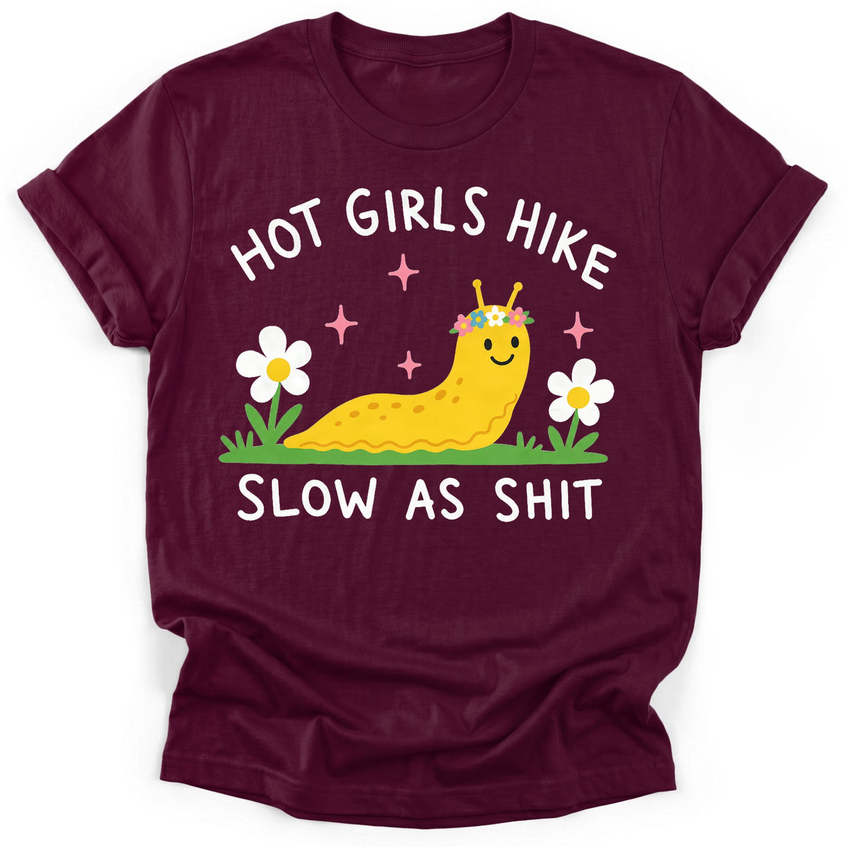 Sloth Hiking Club — maroon