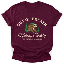 Sloth Hiking Club — maroon
