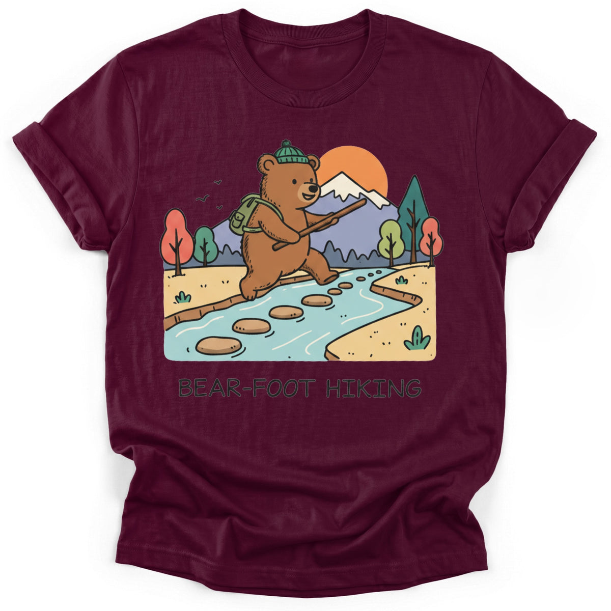 Sloth Hiking Club — maroon