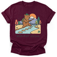Sloth Hiking Club — maroon