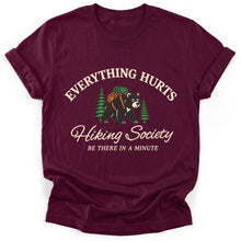 Sloth Hiking Club — maroon