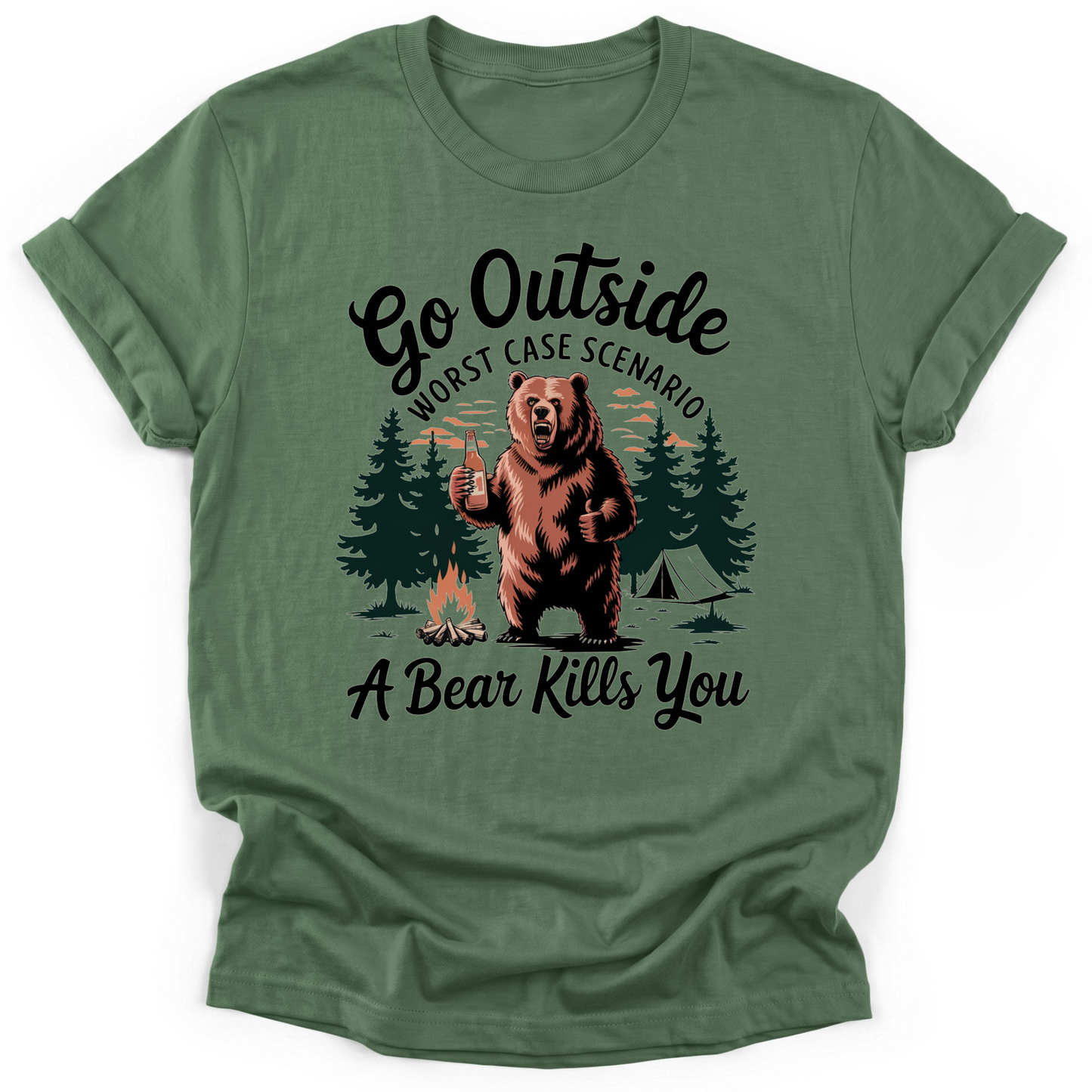 Sloth Hiking Club — military green