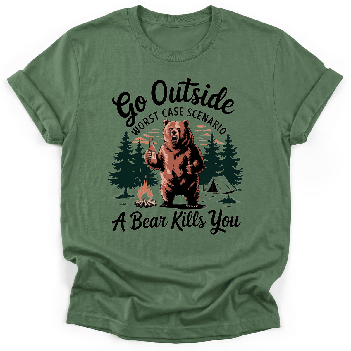 Sloth Hiking Club — military green
