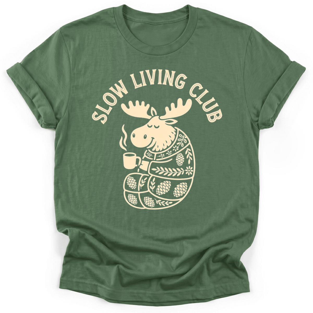 Sloth Hiking Club — military green
