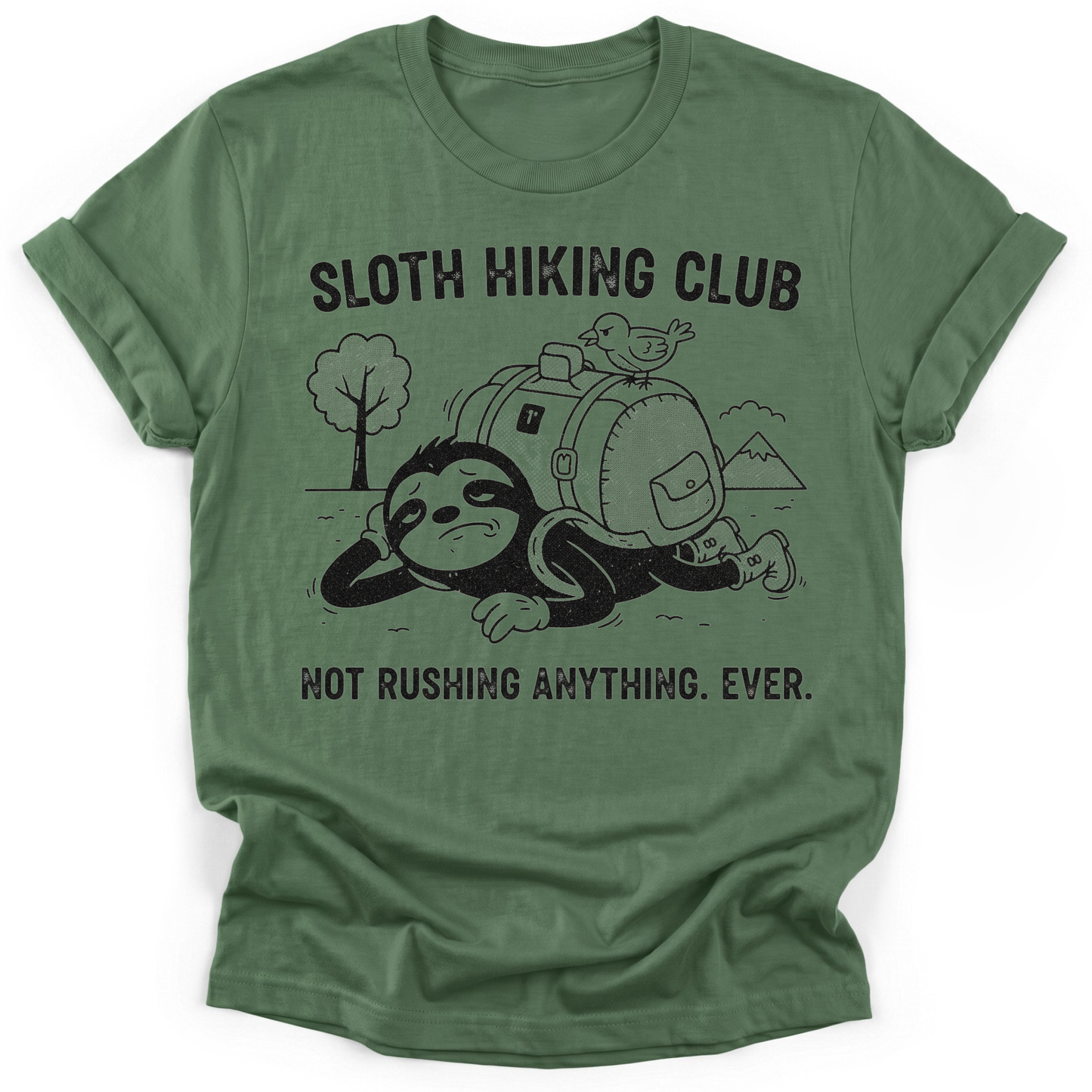 Sloth Hiking Club — military green