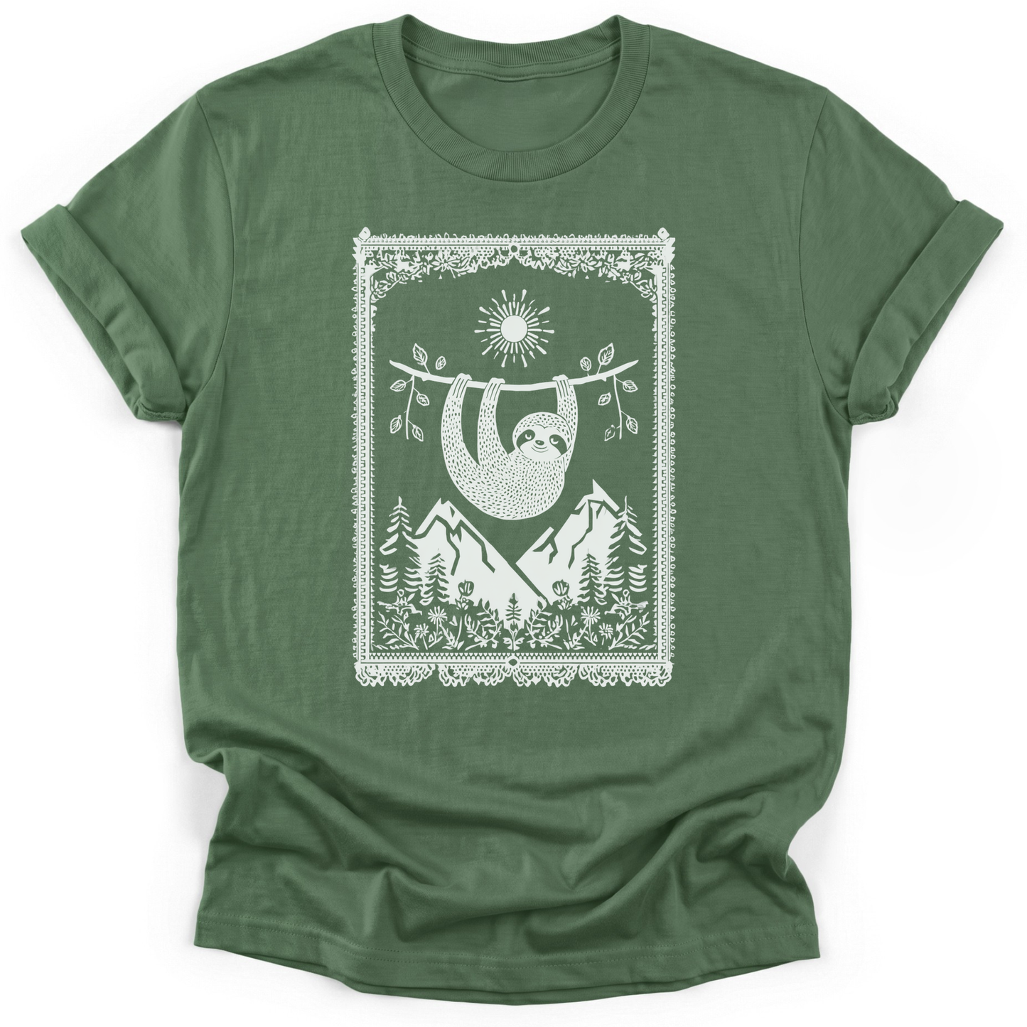 Sloth Hiking Club — military green