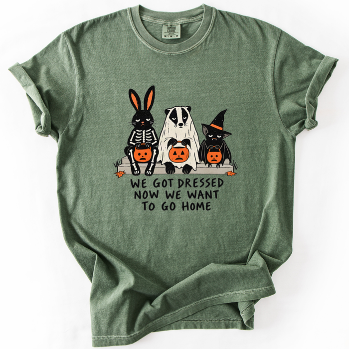 We Got Dressed Now We Want To Go Home T-Shirt
