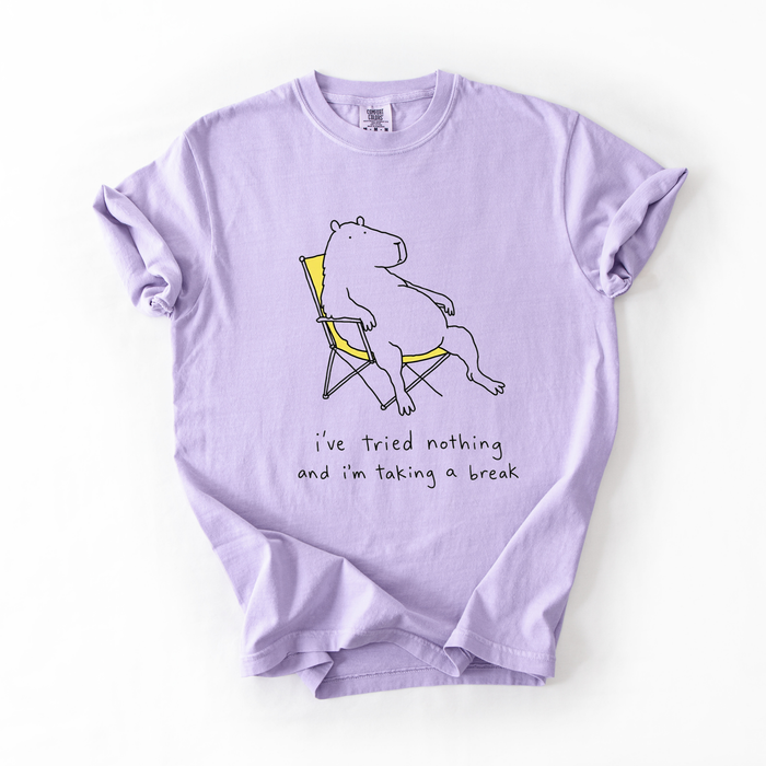I've Tried Nothing And I'm Taking A Break T-Shirt