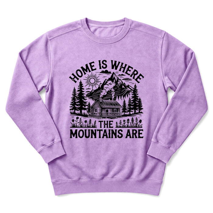 Mountains Are Home Sweatshirt