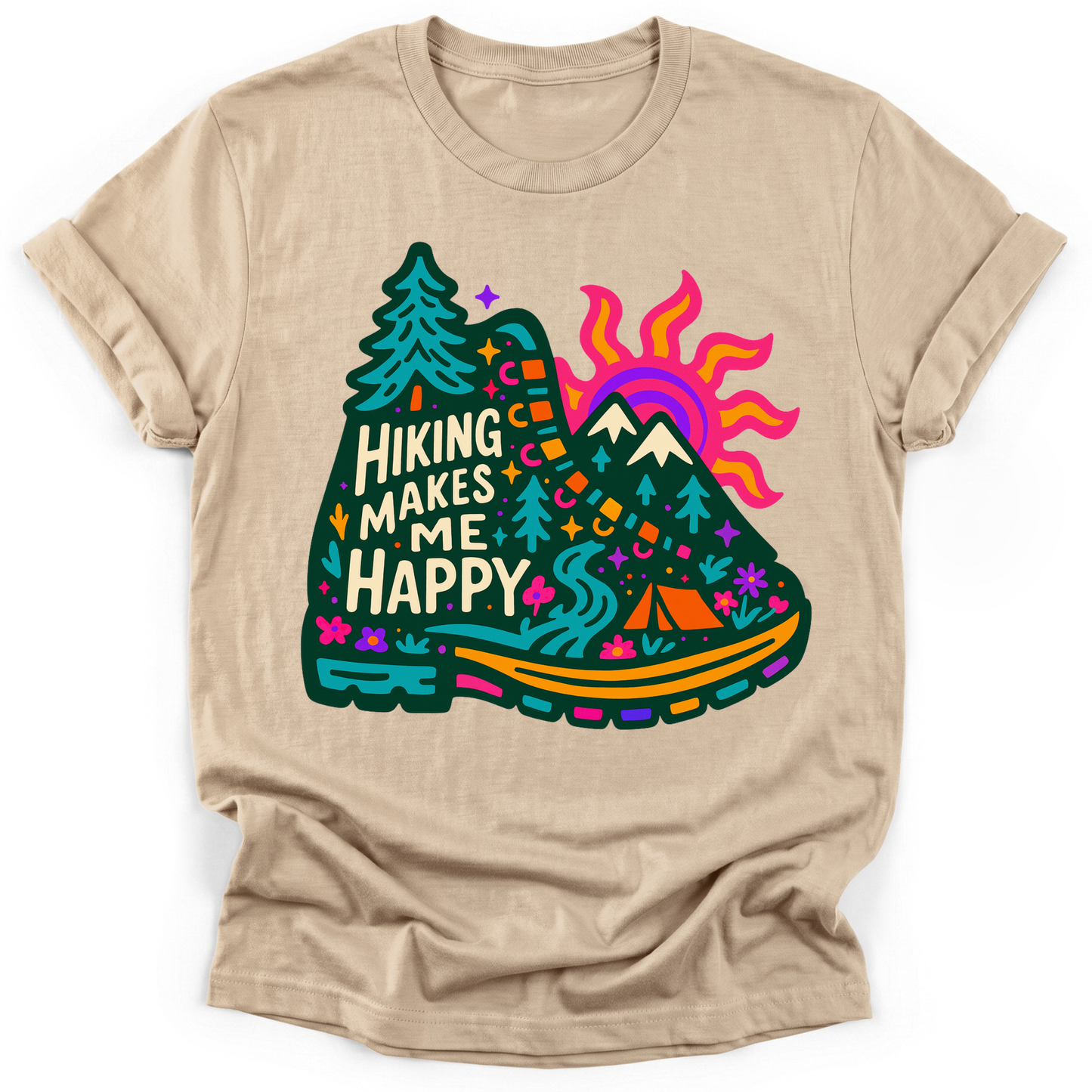 Sloth Hiking Club — sand