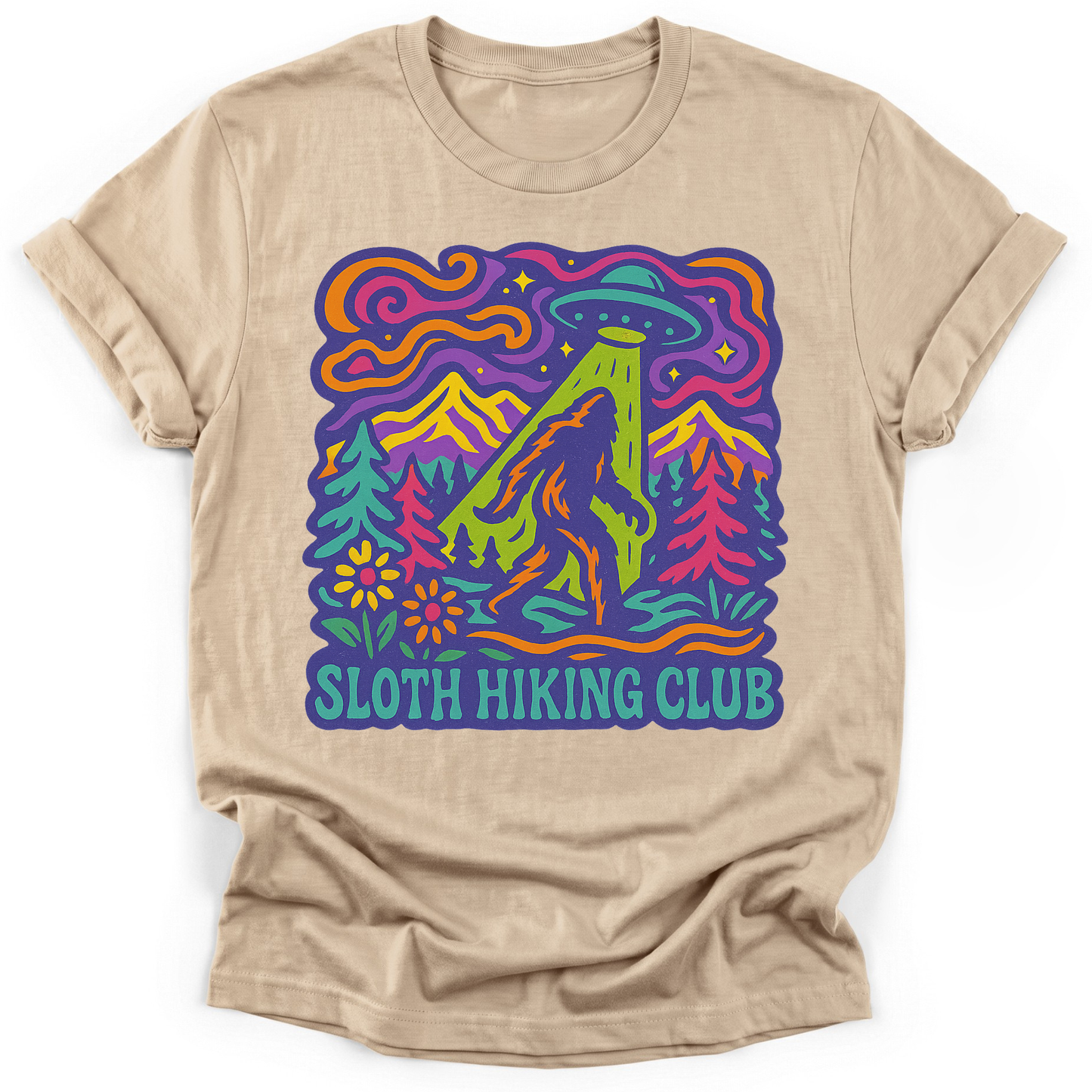 Sloth Hiking Club — sand