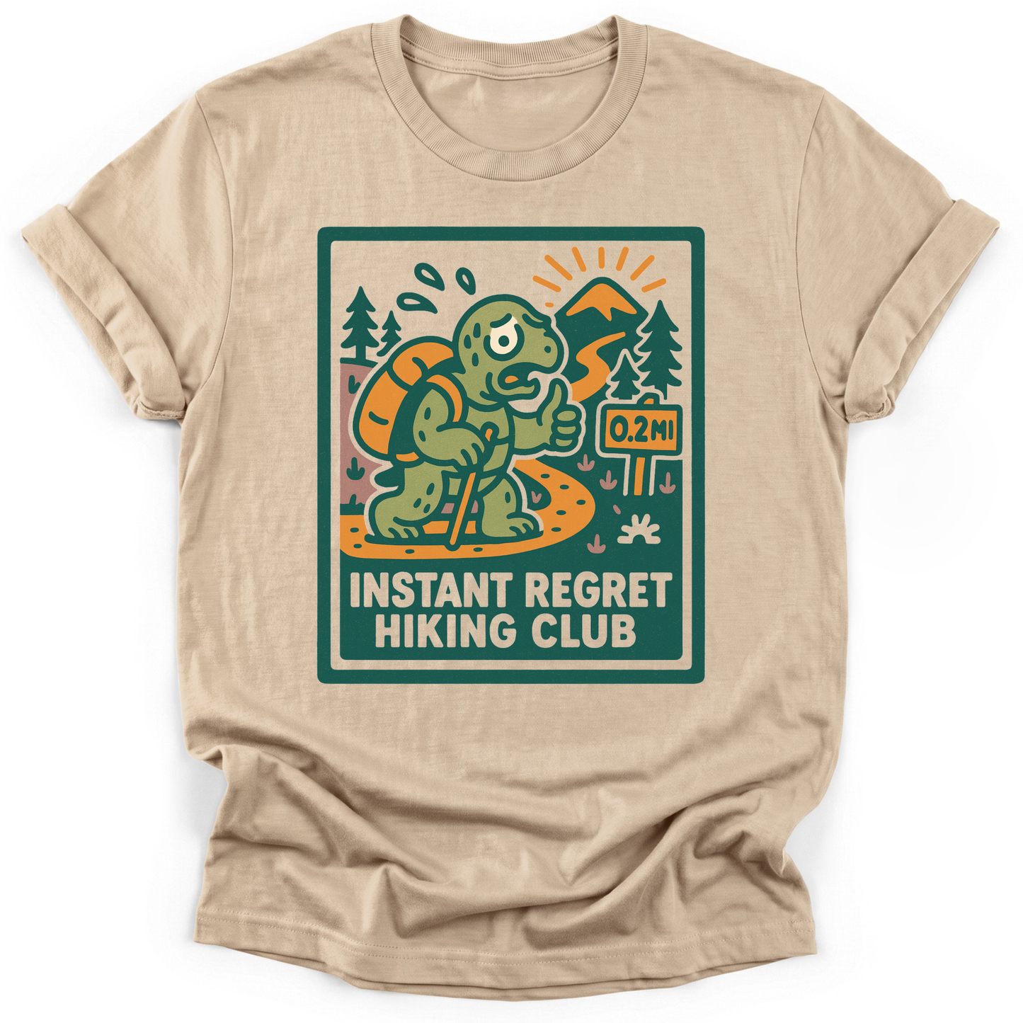 Sloth Hiking Club — sand