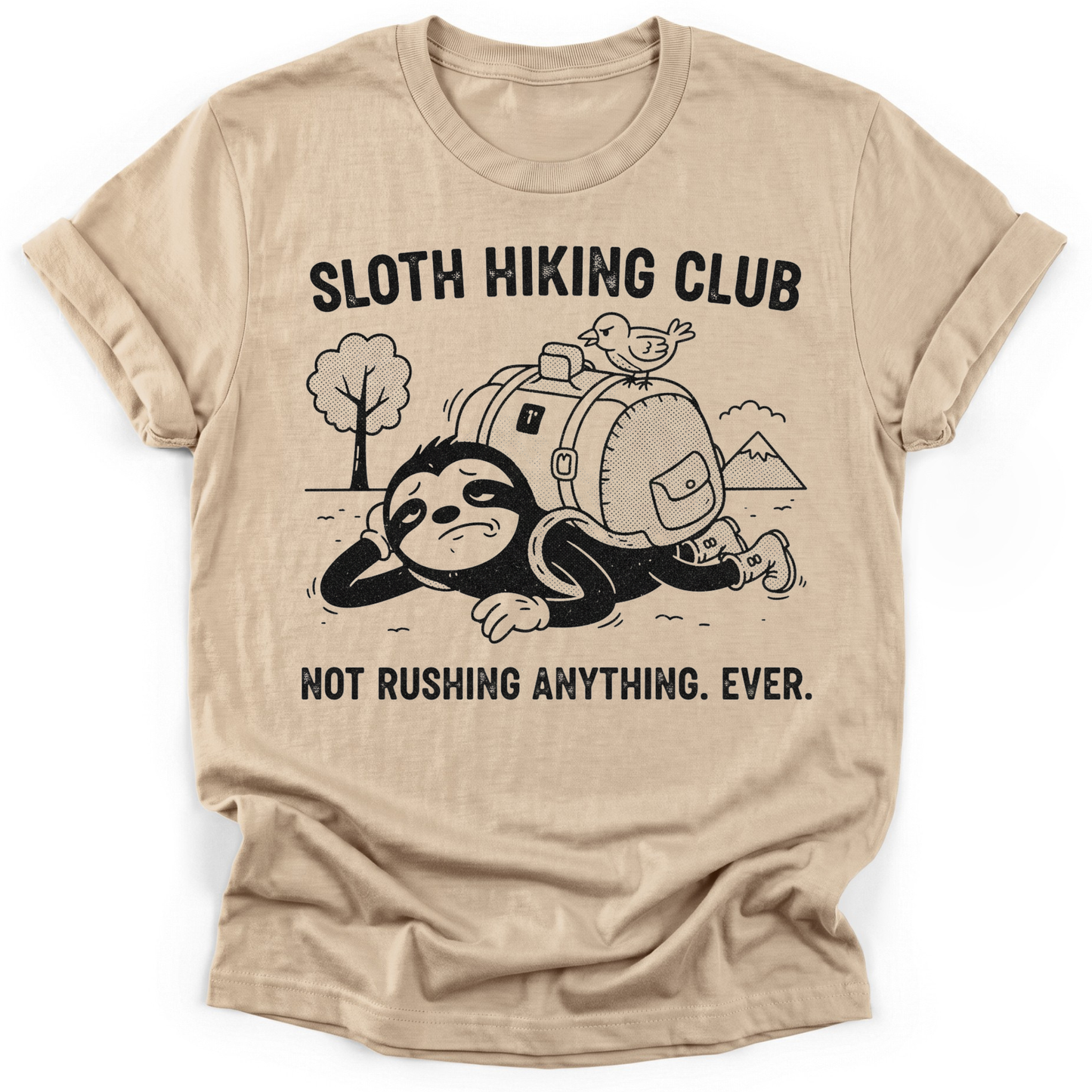 Sloth Hiking Club — sand