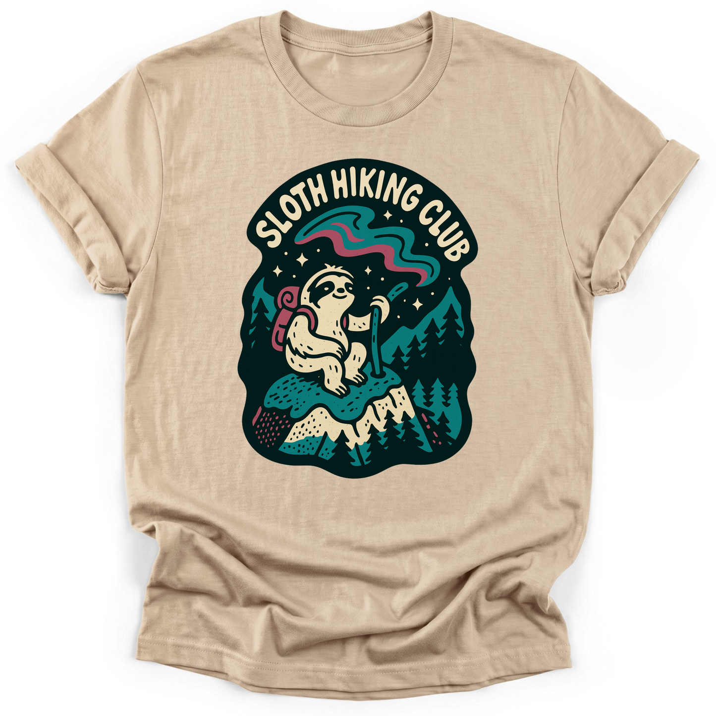 Sloth Hiking Club — sand