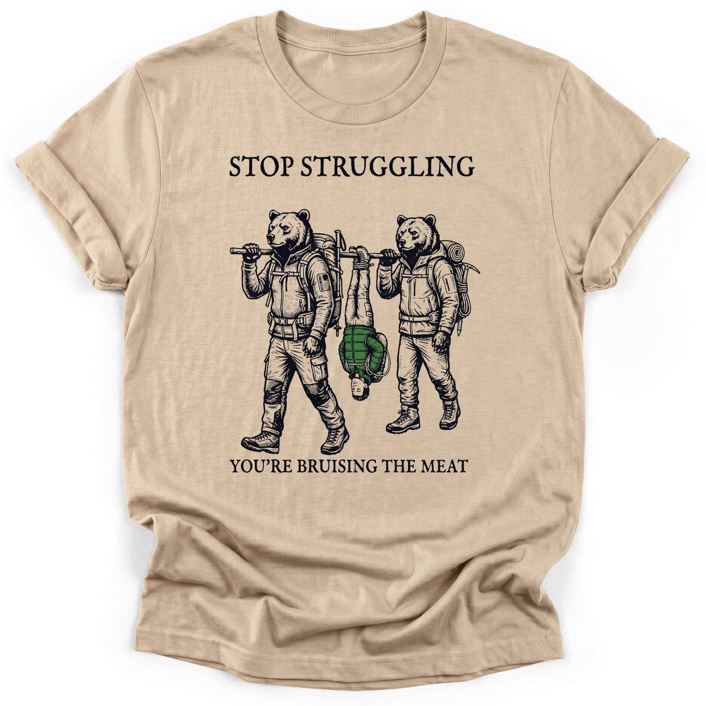 Sloth Hiking Club — sand