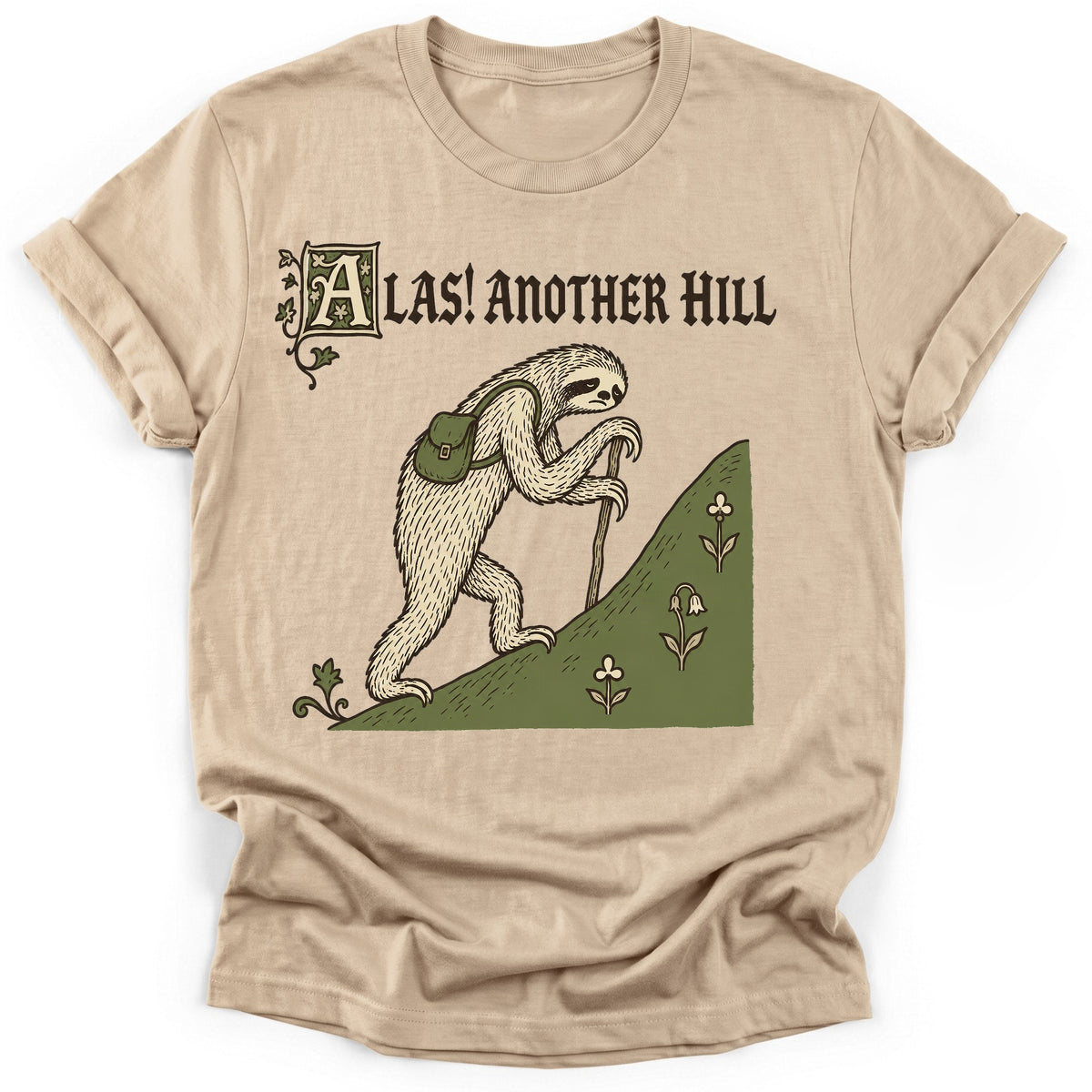 Sloth Hiking Club — sand