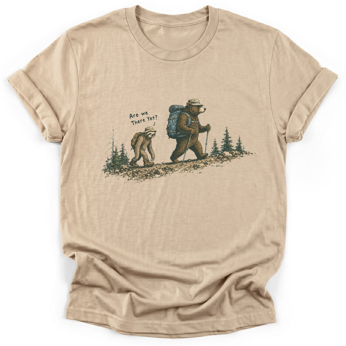 Sloth Hiking Club — sand