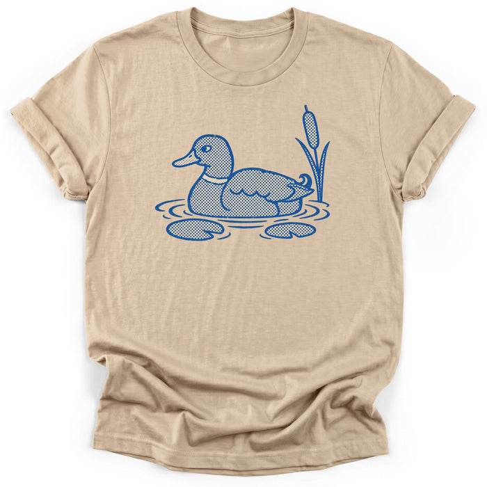 Halftone Mallard T-Shirt