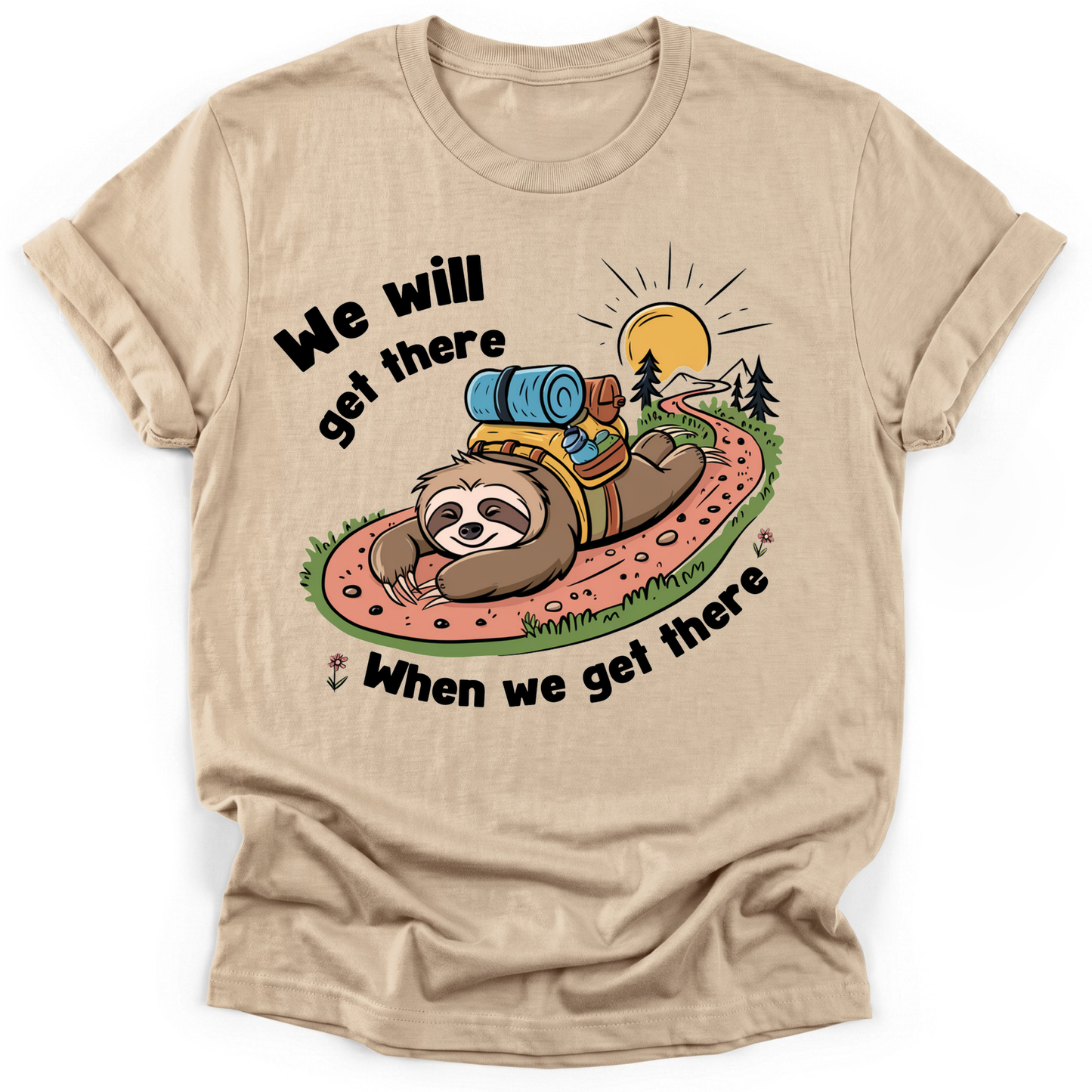 Sloth Hiking Club — sand