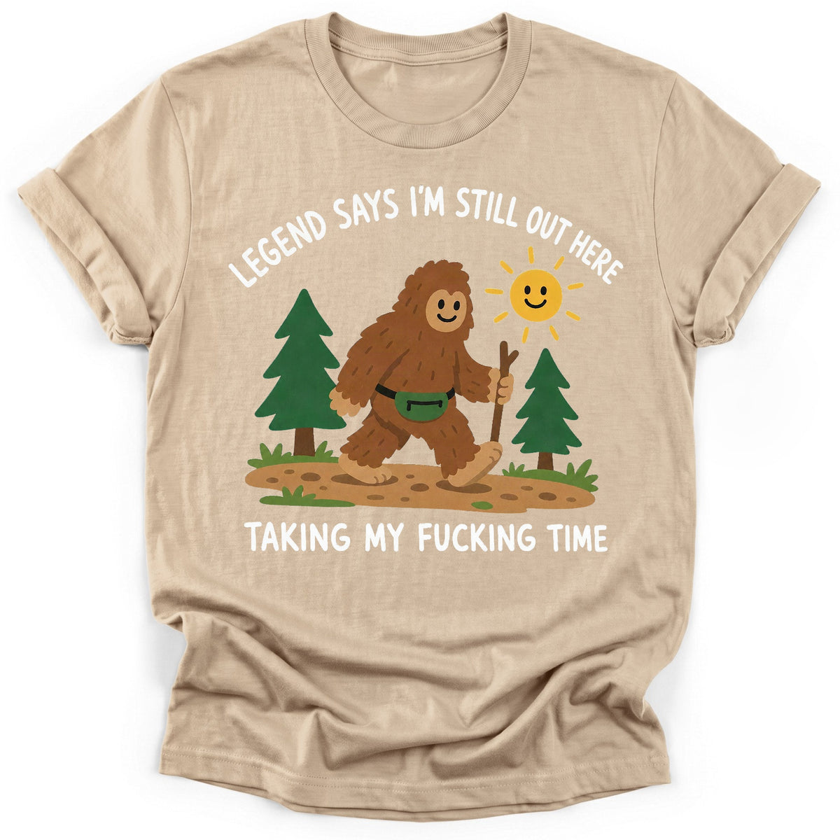 Sloth Hiking Club — sand