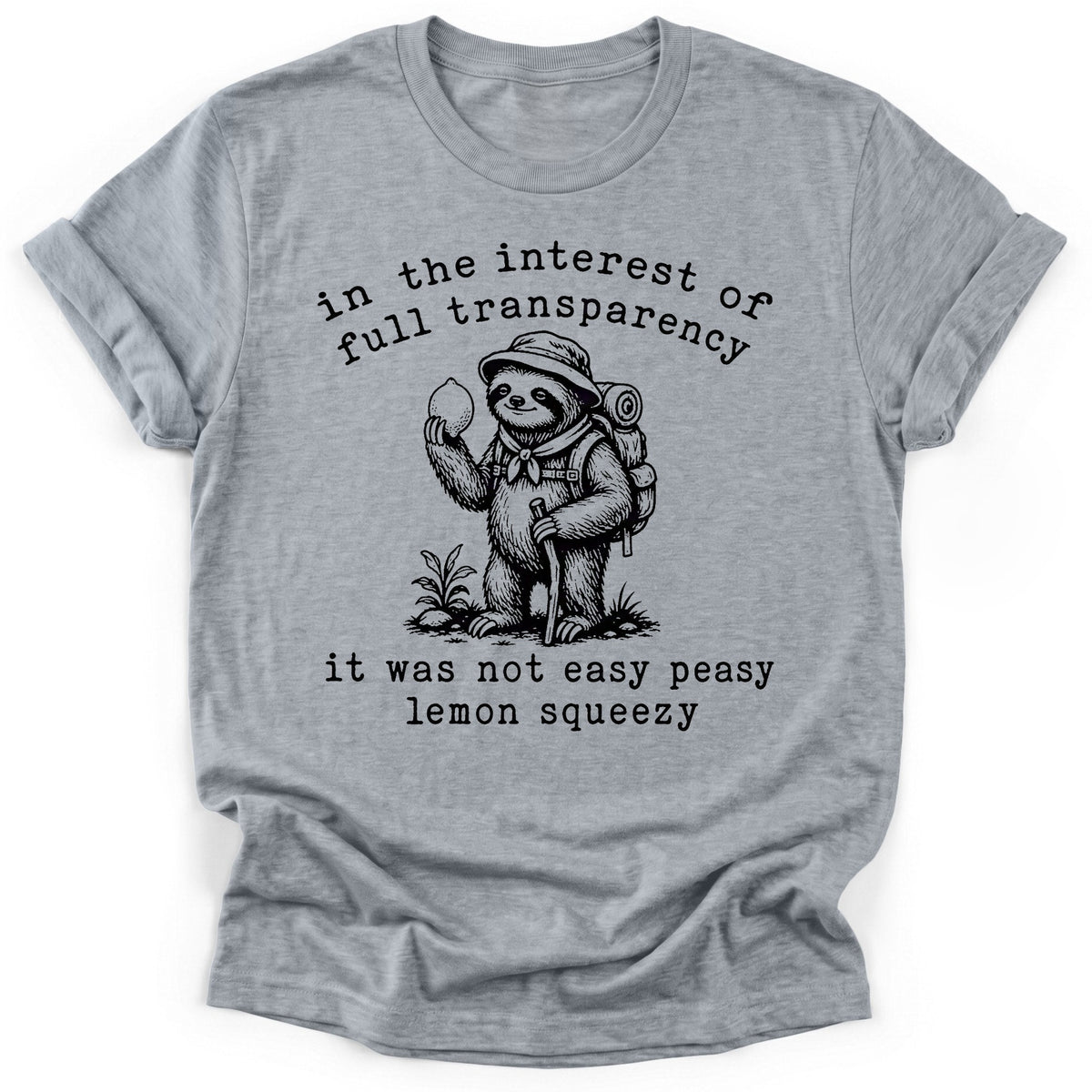 Sloth Hiking Club — sport grey
