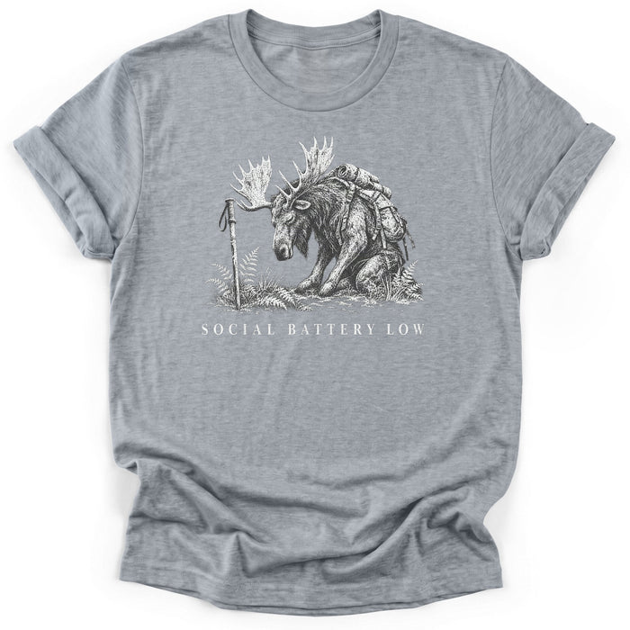 Social Battery Low T-Shirt
