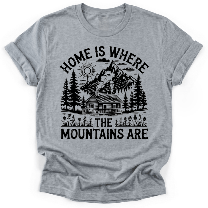 Mountains Are Home T-shirt