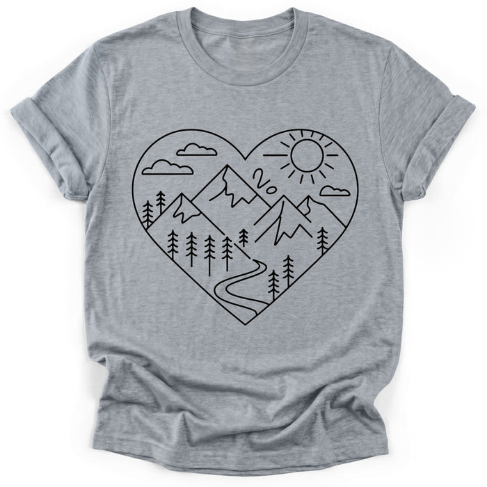 Heart Of The Mountains T-shirt