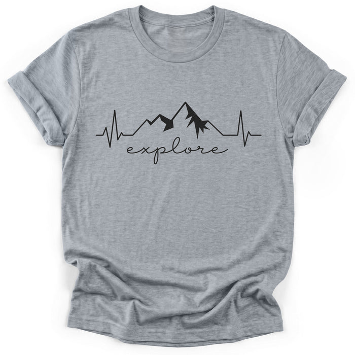 Explore Heart Beat T-shirt