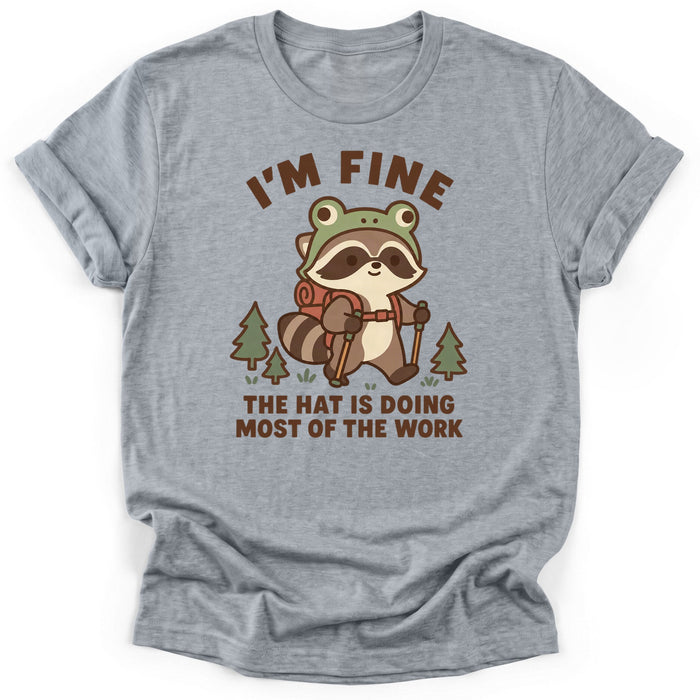 The Hat Is Doing The Work T-Shirt