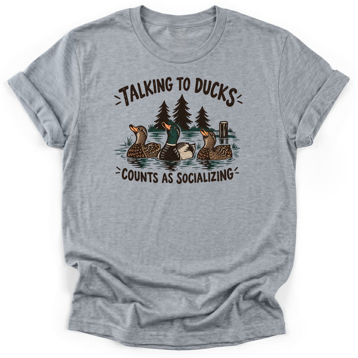 Talking To Ducks Counts T-Shirt
