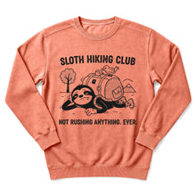 Sloth Hiking Club — terracotta